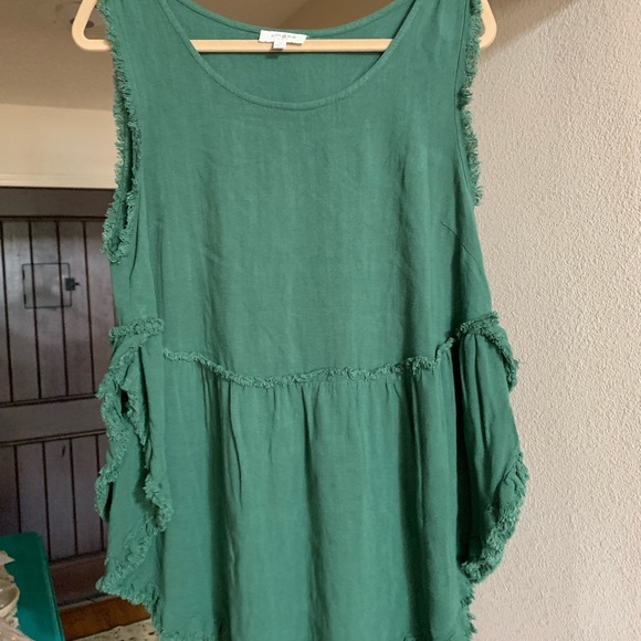 Linen summer top - Picture 1 of 6